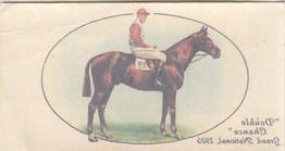 1933 Player's Derby and Grand National Winners Transfers #43 Double Chance Front
